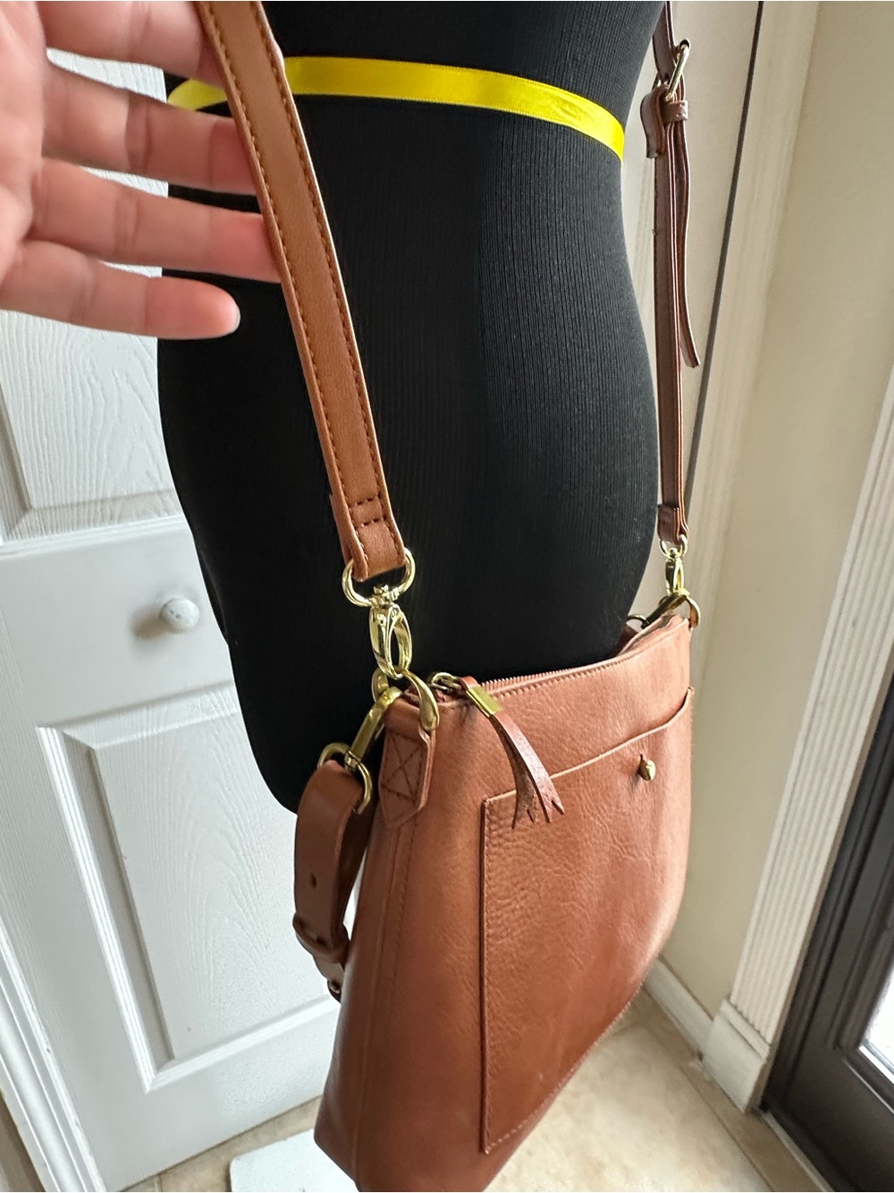 Madewell Brown Leather Shoulder Bag - Picture 11 of 12